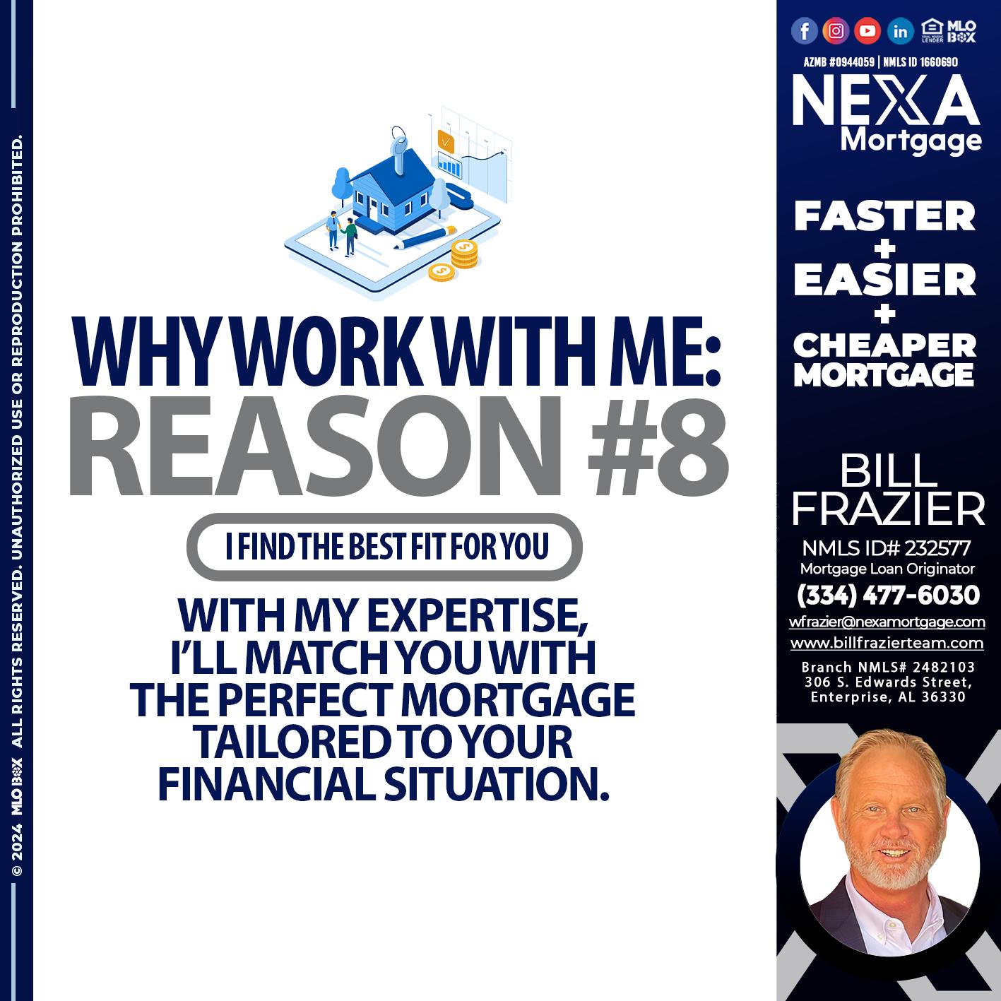 R8 - Bill Frazier -Mortgage Loan Originator