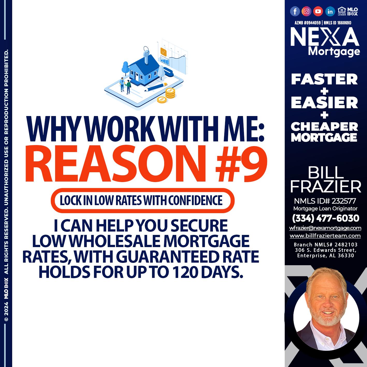 R9 - Bill Frazier -Mortgage Loan Originator