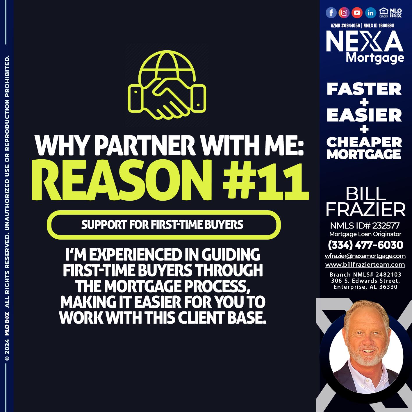 R11 - Bill Frazier -Mortgage Loan Originator
