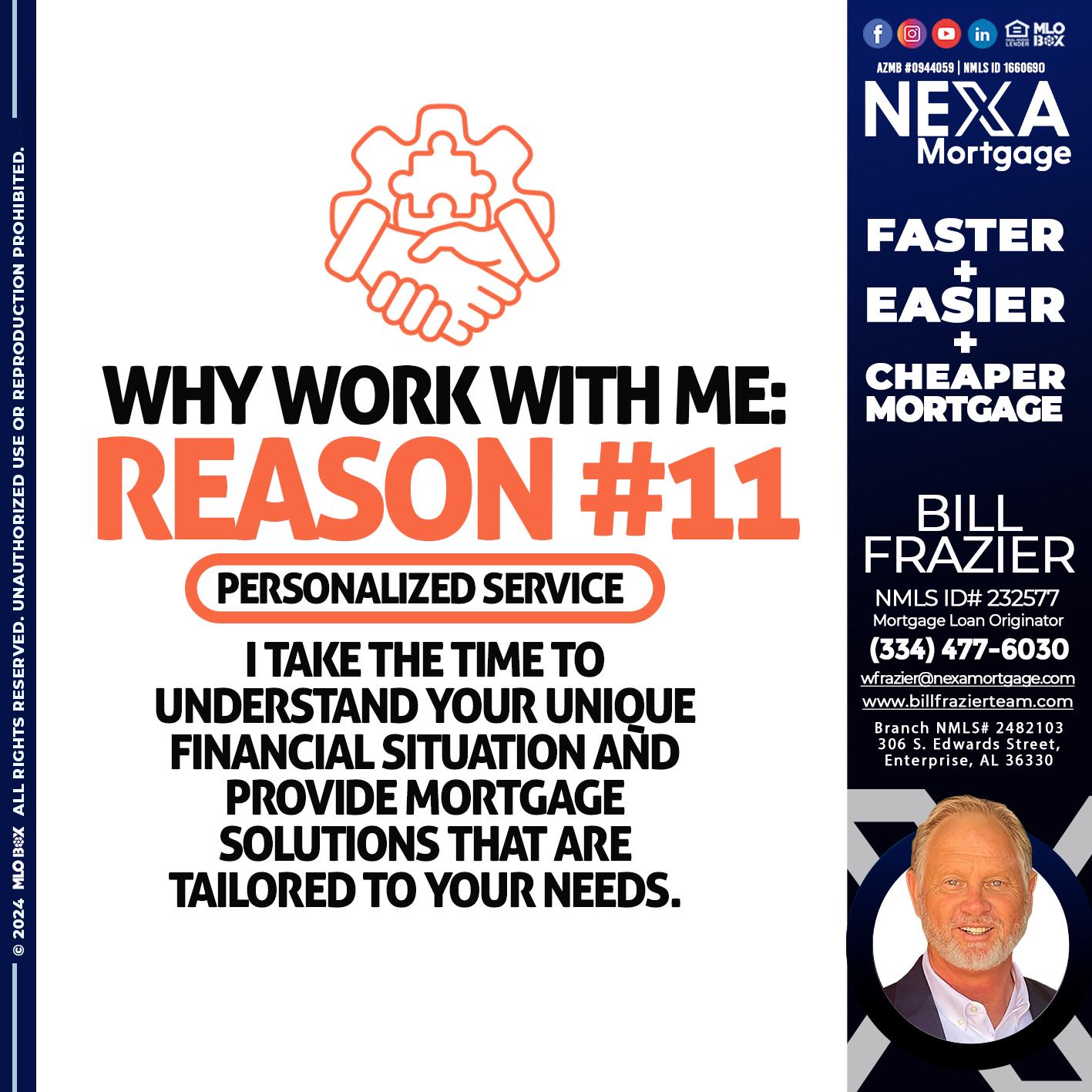 R11 - Bill Frazier -Mortgage Loan Originator