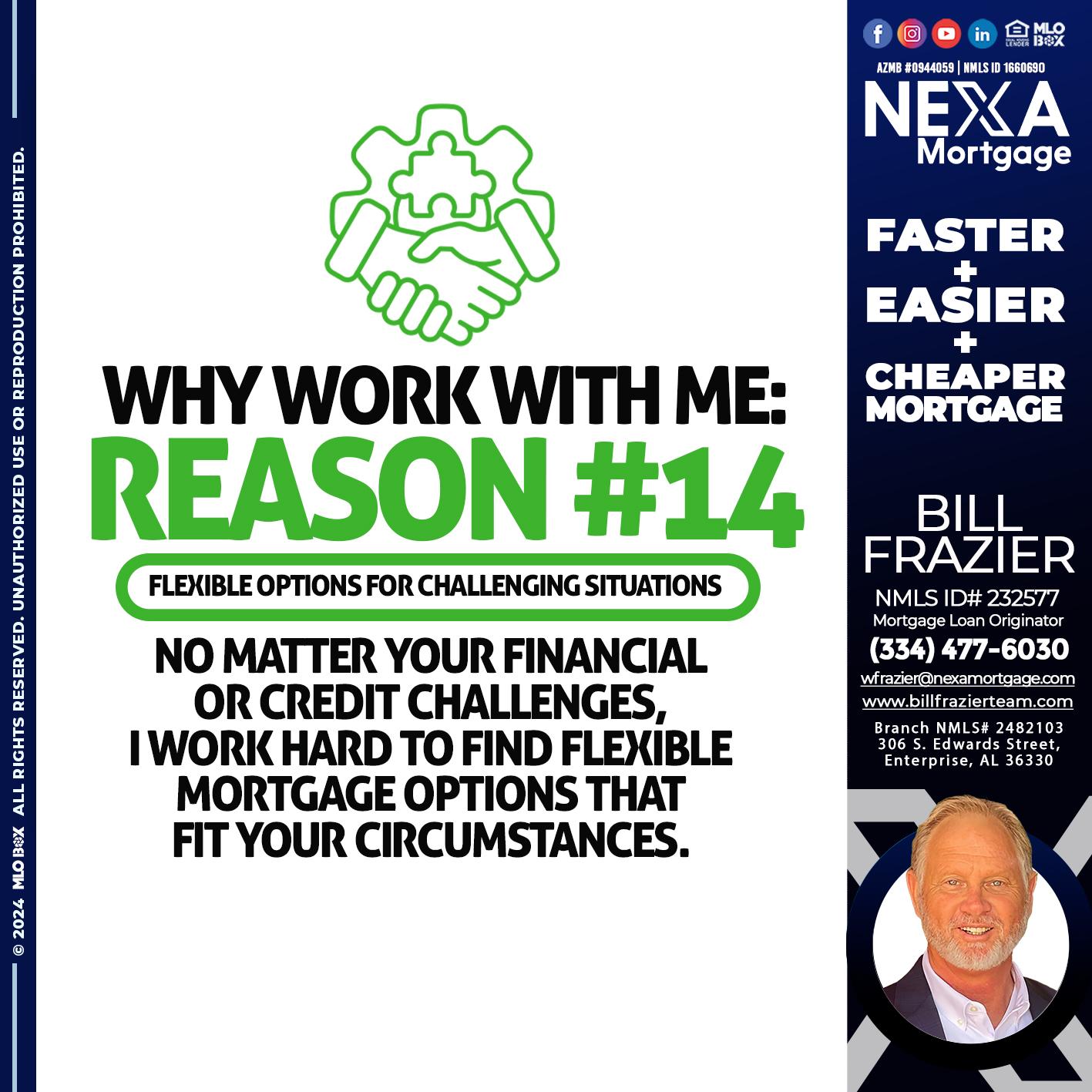R14 - Bill Frazier -Mortgage Loan Originator