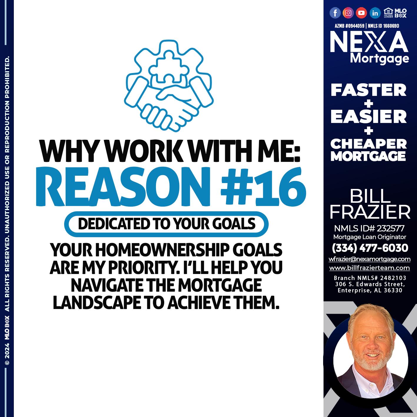 R16 - Bill Frazier -Mortgage Loan Originator