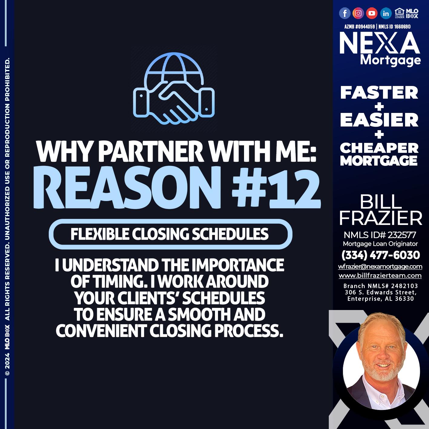 R12 - Bill Frazier -Mortgage Loan Originator