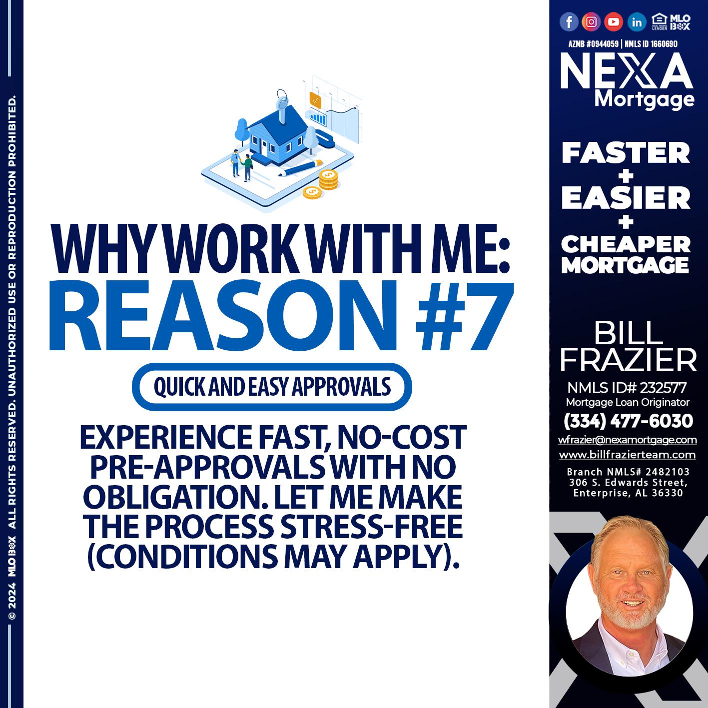 R7 - Bill Frazier -Mortgage Loan Originator