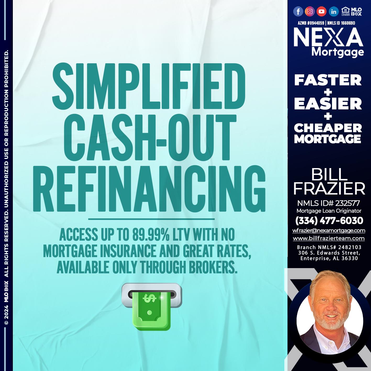 simplified - Bill Frazier -Mortgage Loan Originator