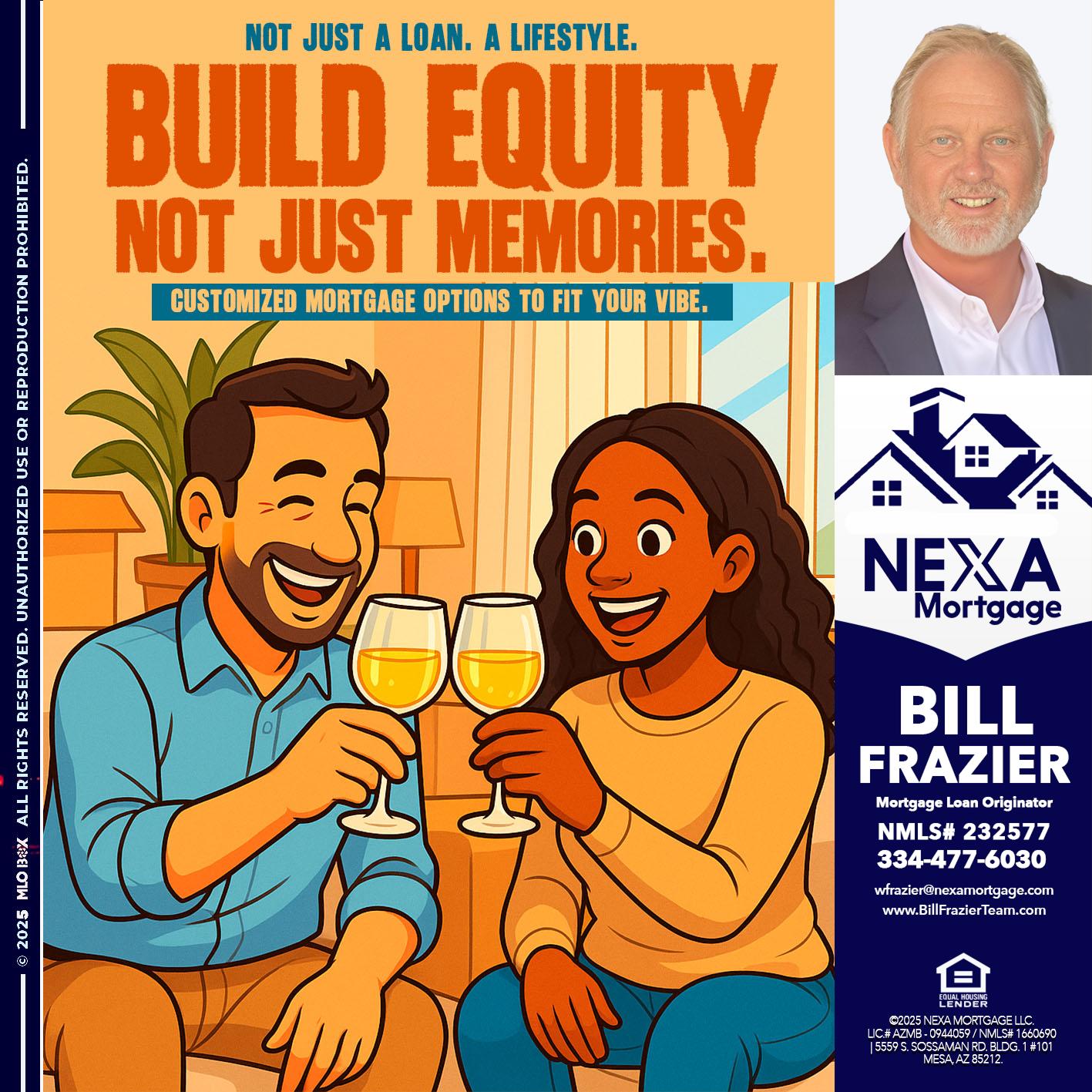 BILD EQUITY - Bill Frazier -Mortgage Loan Originator