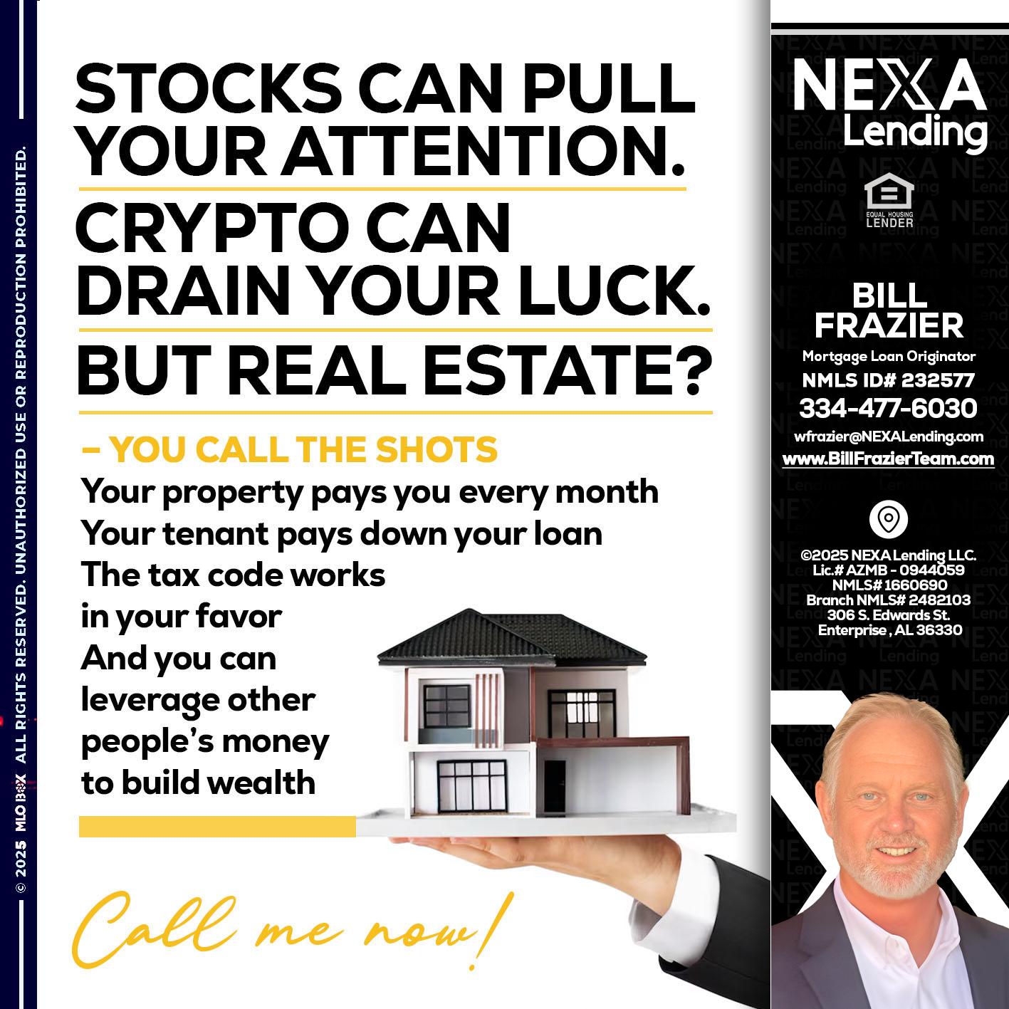STOCK CAN - Bill Frazier -Mortgage Loan Originator