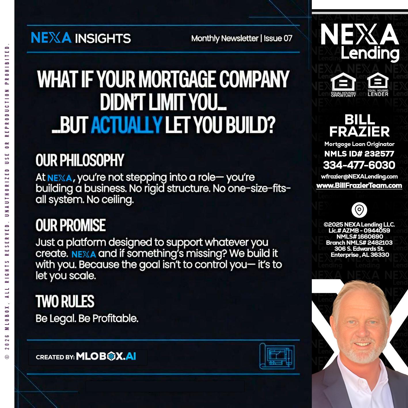 NEXA INSIGHTS - Bill Frazier -Mortgage Loan Originator
