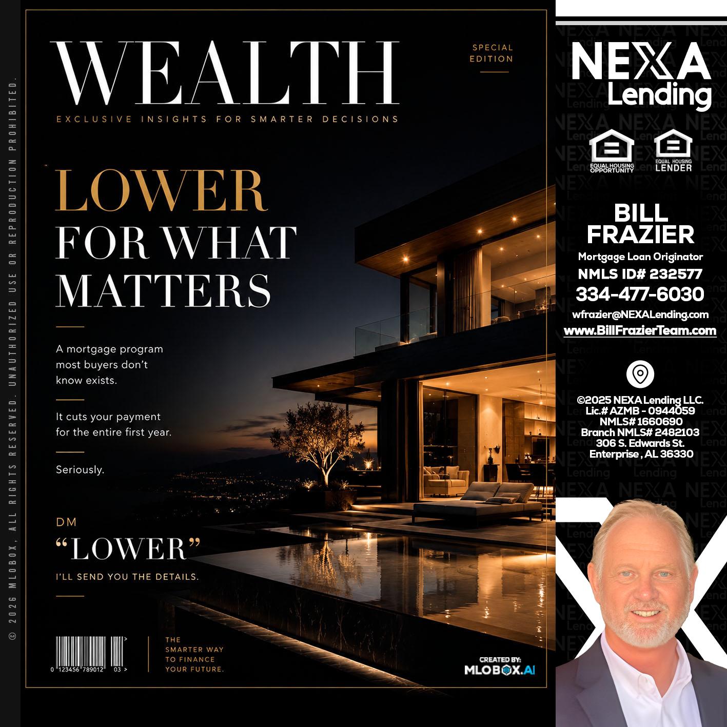 WEALTH - Bill Frazier -Mortgage Loan Originator